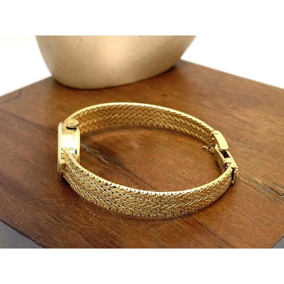 Rolex Women's Watch Vintage 8193 Cocktail 14k Gold 1400 Manual Wind Petite 15mm - Picture 9 of 16